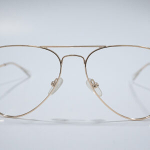 GafazPues tipo aviador dorada unisex