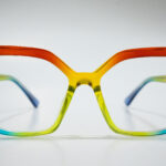 Gafas de mujer multicolor en tendencia