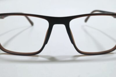Gafas pues montura para hombre color cafe