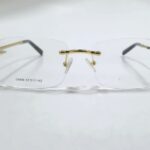 Gafas pues - montura en tendencia 3 piezas unisex dorada