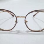 GafazPues - montura en tendencia para mujer, apta para formular lentes oftalmicos morado oscuro