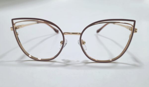 GafazPues - montura en tendencia para mujer, apta para formular lentes oftalmicos morado oscuro