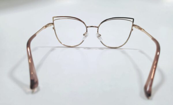 GafazPues - montura en tendencia para mujer, apta para formular lentes oftalmicos morado oscuro - Imagen 3