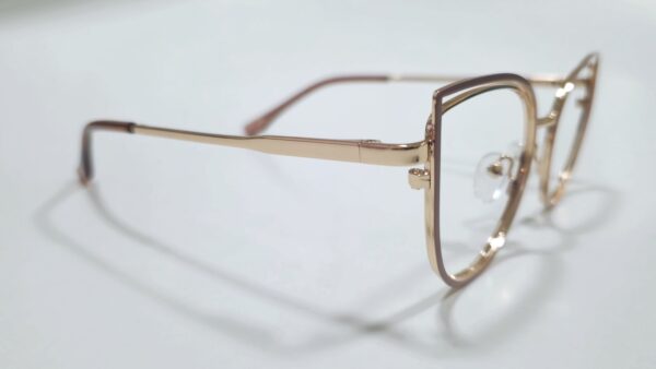 GafazPues - montura en tendencia para mujer, apta para formular lentes oftalmicos morado oscuro - Imagen 4
