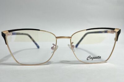 Gafas con Juliana montura en titanio para mujer semiagatada