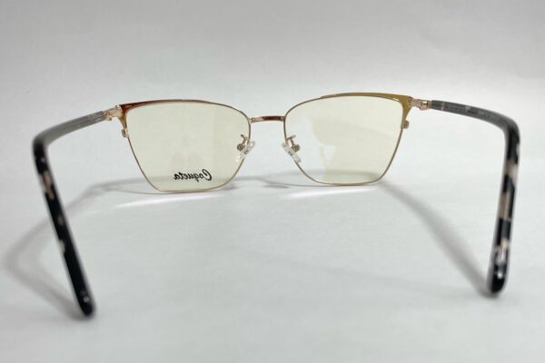 Gafas con Juliana montura en titanio para mujer semiagatada - Imagen 3