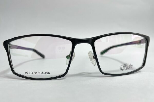 Gafas con Juliana montura en titanio para Hombre curva tipo deportiva