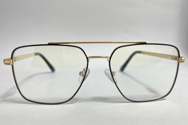 Gafas con Juliana montura en titanio para hombre cuadrada
