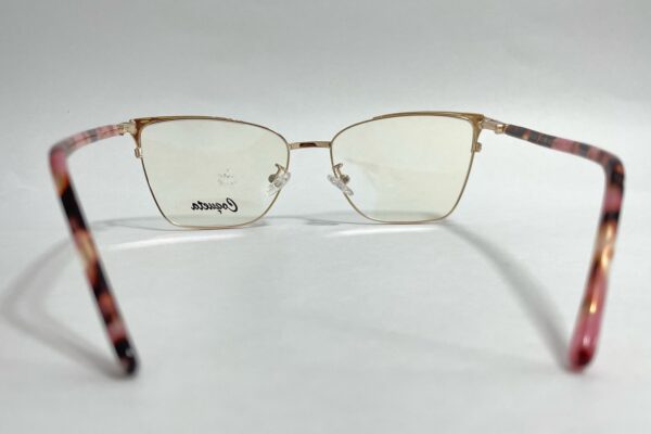 Gafas con Juliana montura en titanio para Mujer agatada rosada - Imagen 3