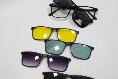 GafazPues - Montura Clip On 5 Lentes Sobrepuesto