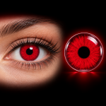 Lentes de Contacto Party Lens Rojo Intenso